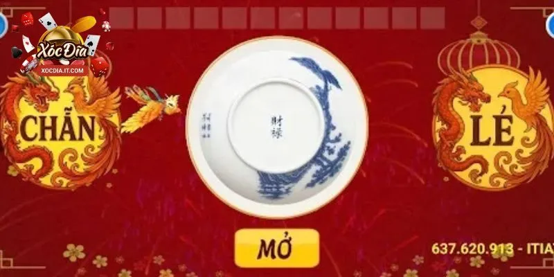 Xóc đĩa truyền thống được nhiều người ưa chuộng